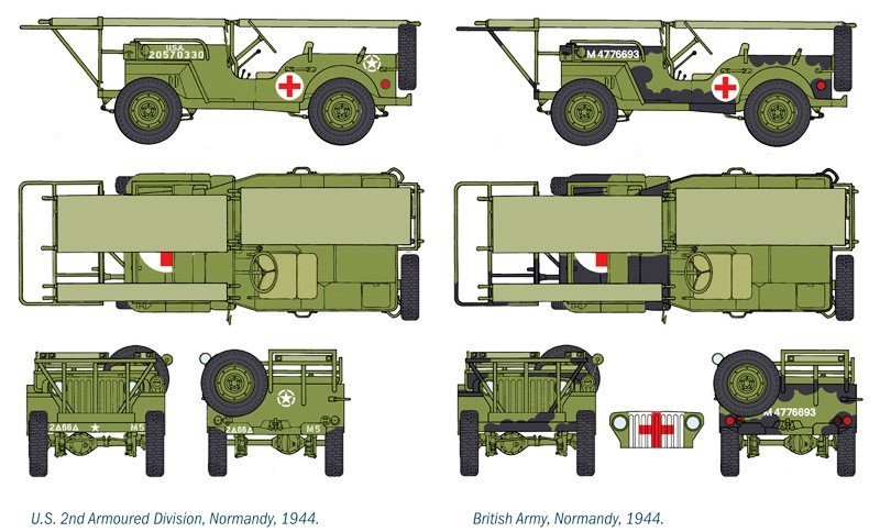 1/4 ton. 4x4 AMBULANCE JEEP – Image 2