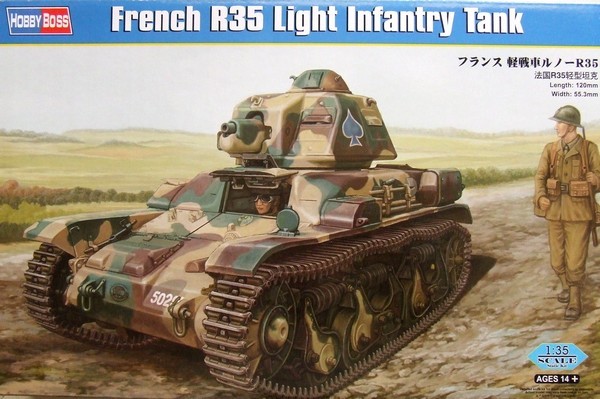 French R35 Light Infantry Tank