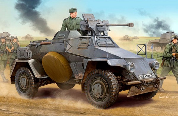 Le.Pz.Sp.Wg (SdKfz.221) Leichter Panzerspahwagen
