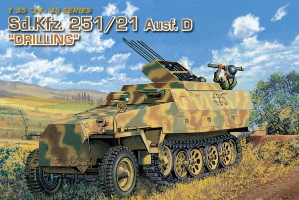Sd.Kfz. 251/21 Ausf D 'Drilling'