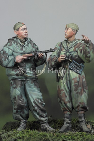 WW2 RUSSIAN SCOUT SET 2 FIGURINES – Image 2