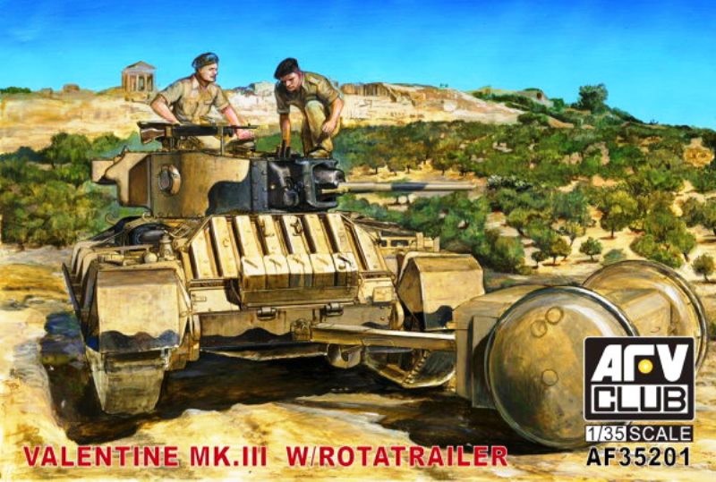 Valentine Mk.III w/Rotatrailer