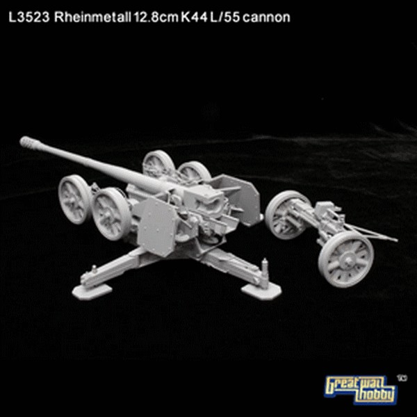 German Rheinmetall 12.8cm K44 L/55 – Image 4