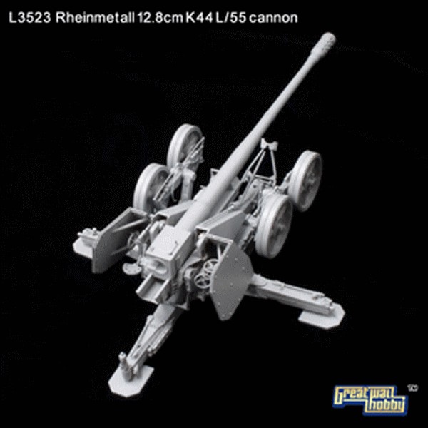 German Rheinmetall 12.8cm K44 L/55 – Image 8