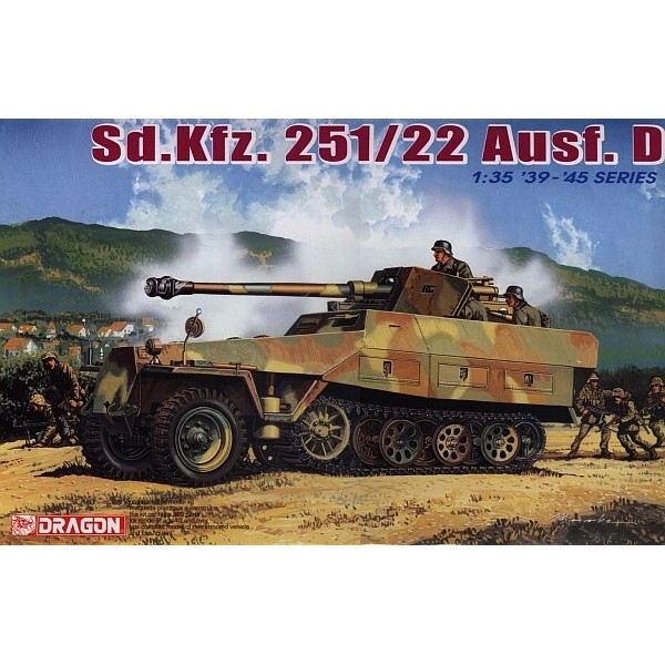 Sd.Kfz. 251/22 Ausf D. Tank Destroyer