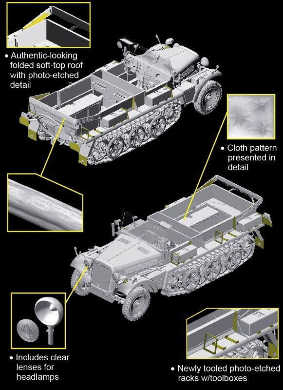 Sd.Kfz.10 Ausf.A w/5cm Pak 38 – Image 3