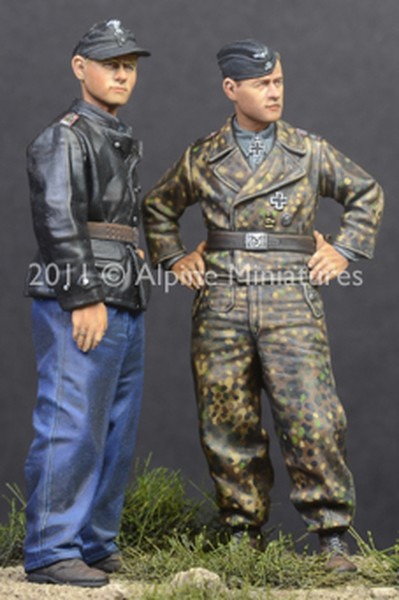 Tiger aces in normandy 2 figures – Image 5