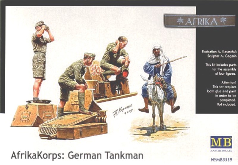 Afrika Korps: German Tankman