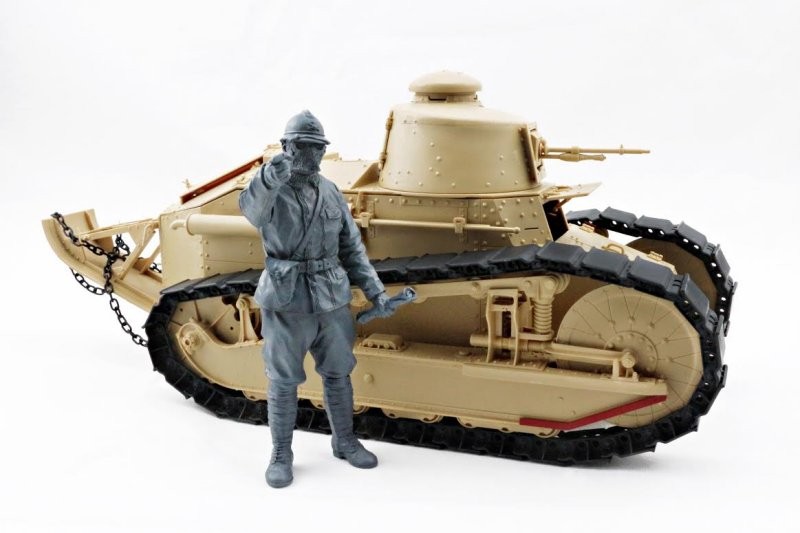 French Light Tank Renault FT Char Mitrailleur/Girod Turret – Image 2