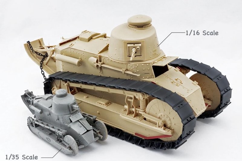 French Light Tank Renault FT Char Mitrailleur/Girod Turret – Image 3
