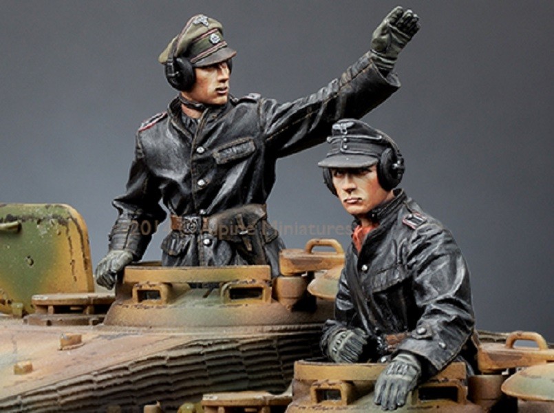 SS Panzer Commander Set (2 Figures)