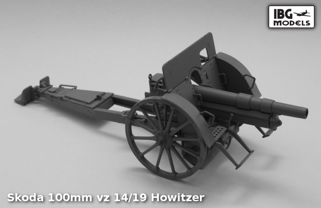 Skoda 100mm vz 14/19 Howitzer – Image 3