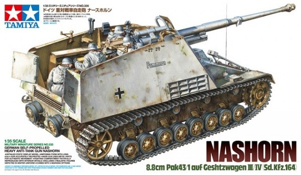 Nashorn 8.8cm Pak43/1 auf Geschützwagen III/IV(Sd.Kfz.164)