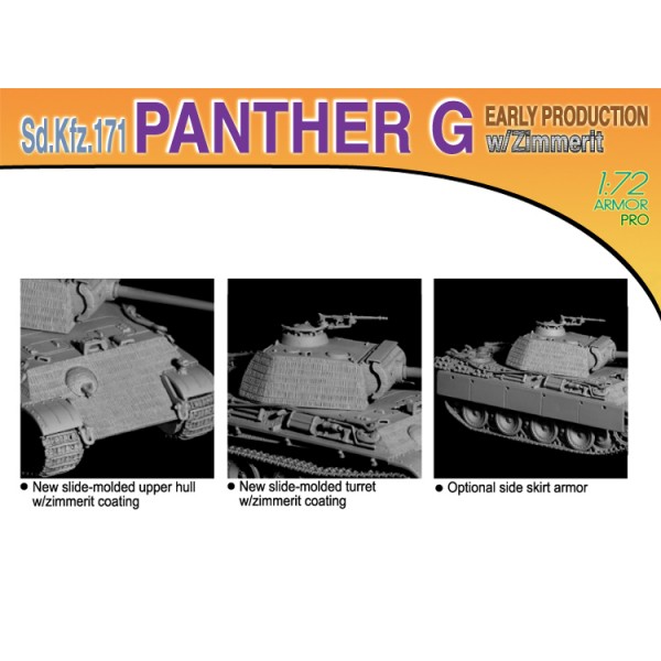 Sd.Kfz.171 Panther G Early Production w/Zimmerit – Image 4