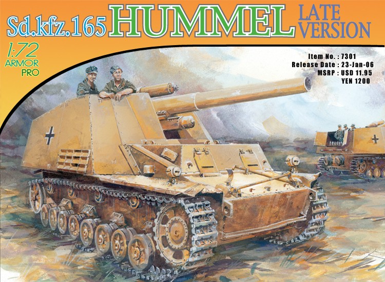 Sd.Kfz.165 Hummel Late Production