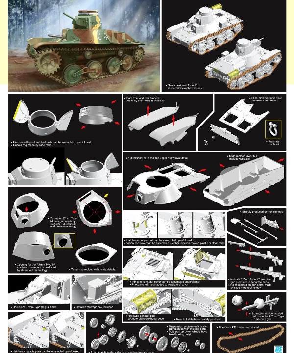 IJA Type 95 Light Tank "Ha-Go" Late Production – Image 2