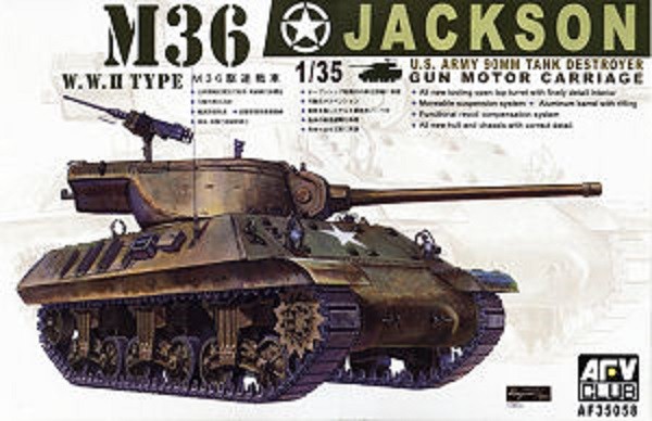 M36 US 90mm Tank Destroyer GMC Jackson
