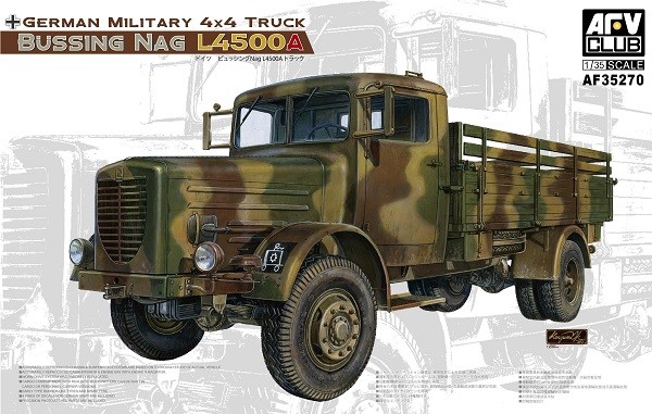 Bussing Nag L4500A German Military 4X4 Truck