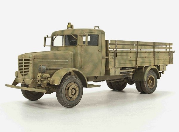 Bussing Nag L4500A German Military 4X4 Truck – Image 2