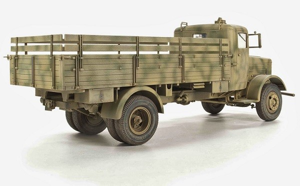 Bussing Nag L4500A German Military 4X4 Truck – Image 4