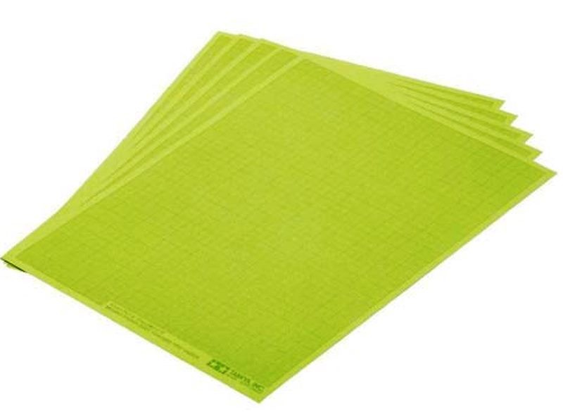 MASKING SHEET 23cm x 17cm with 1mm grid pack of 5 – Image 2