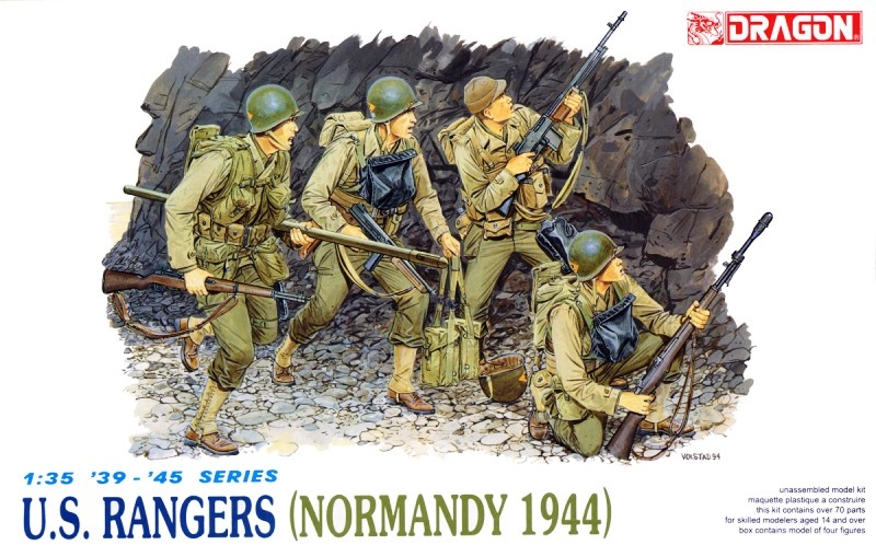 U.S. RANGERS NORMANDY 1944