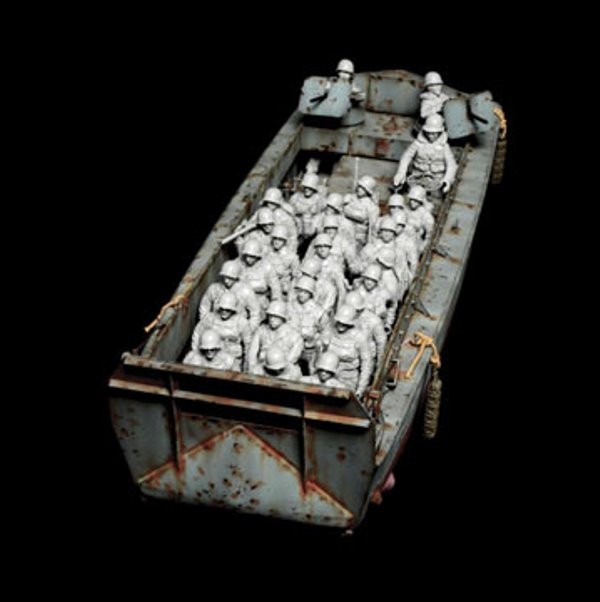 LCVP with US Infantry D Day – Image 6