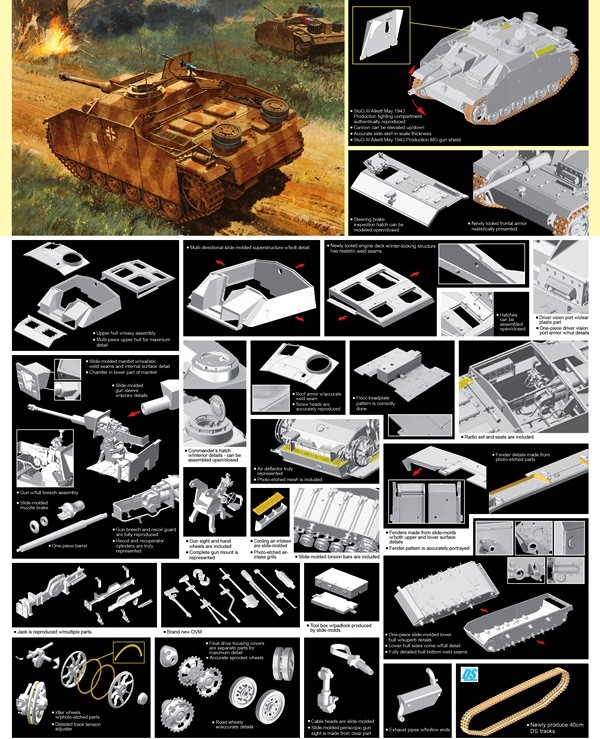 StuG.III Ausf.G Alkett May 1943 Production mit Schurzen – Image 2