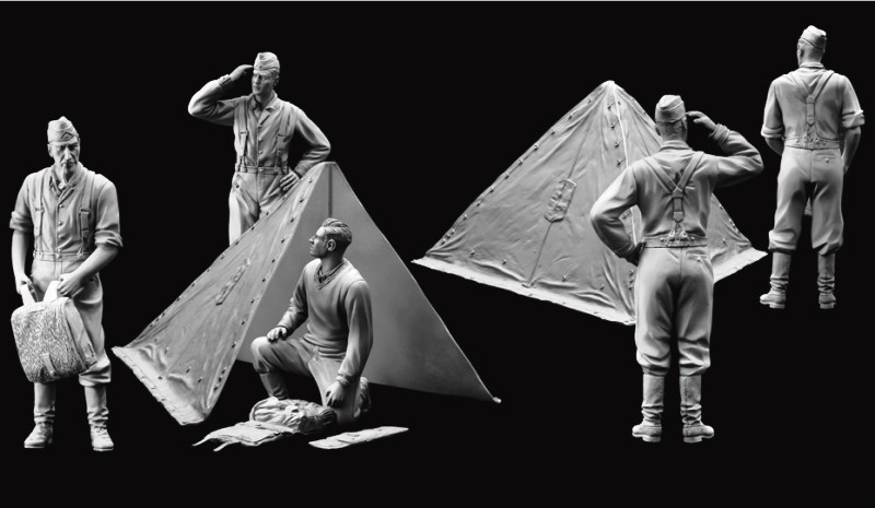 German Wehrmacht Bivouac – Image 2