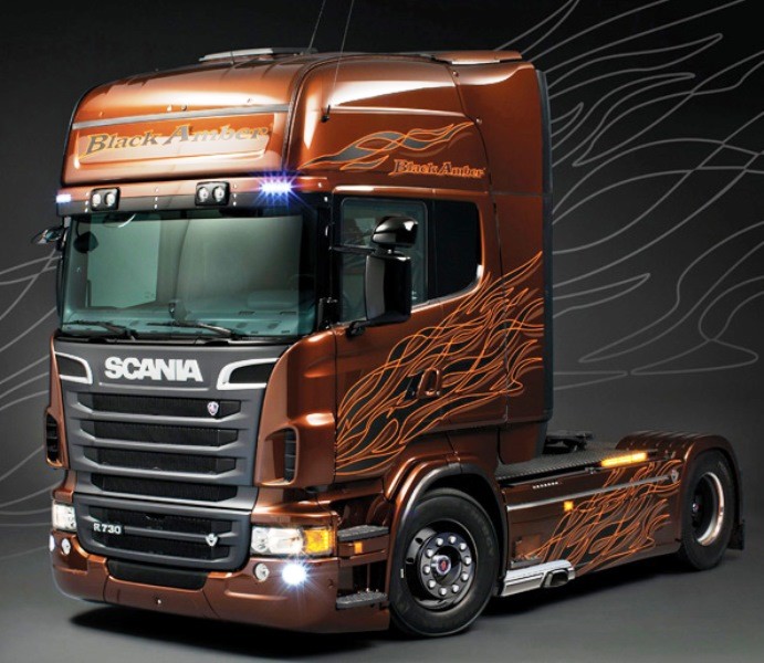 SCANIA R730 ''BLACK AMBER'' – Image 2
