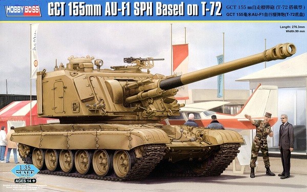 GCT 155mm AU-F1 SPH Based on T-72