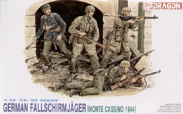 German Fallschirmjager Monte Cassino 1944