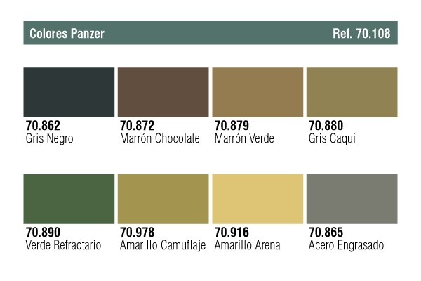 Panzer Colours Paint Set – Image 2