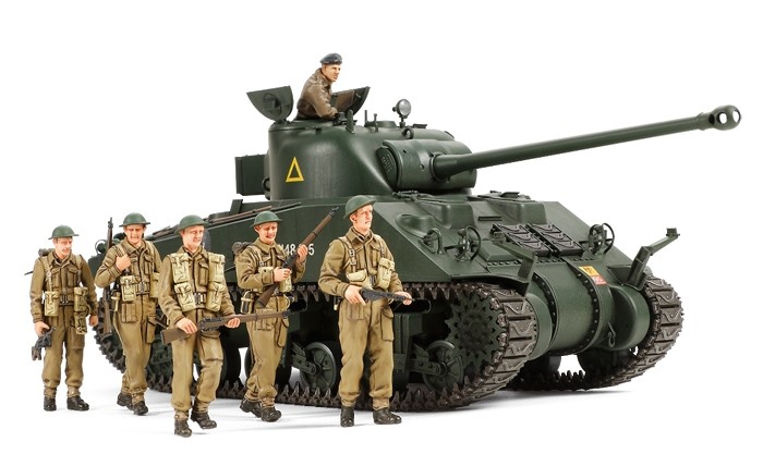 British Sherman Vc Firefly (w/6 Figures) – Image 2