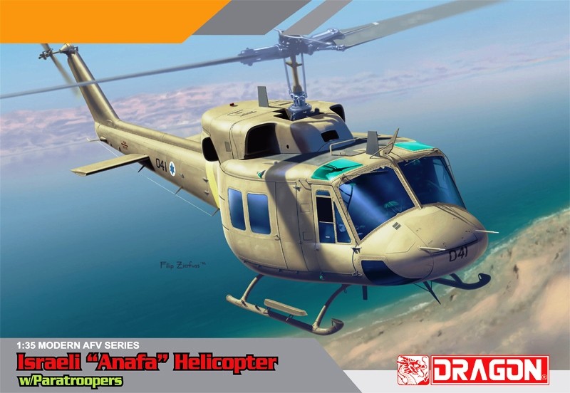 Israeli "Anafa" Helicopter w/Paratroopers