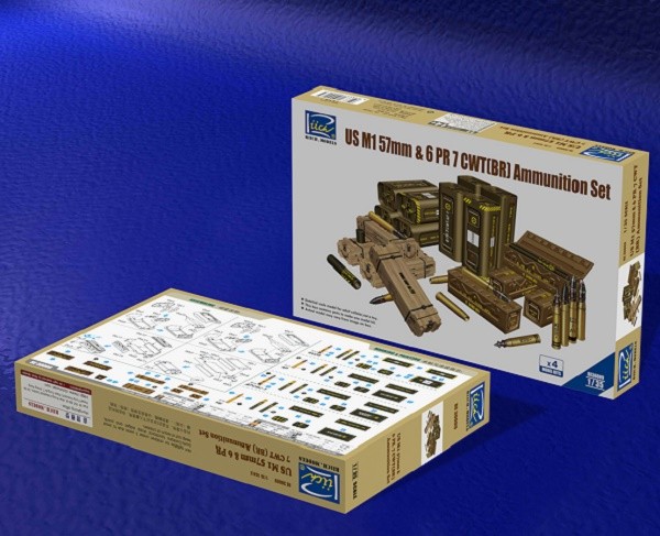 US M1 57mm & 6PR 7cwt (BR) Ammunition Set – Image 2