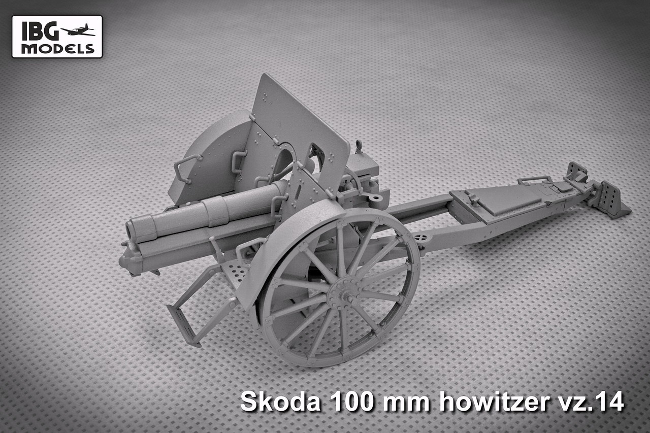 Skoda 100mm vz 14 Howitzer – Image 2