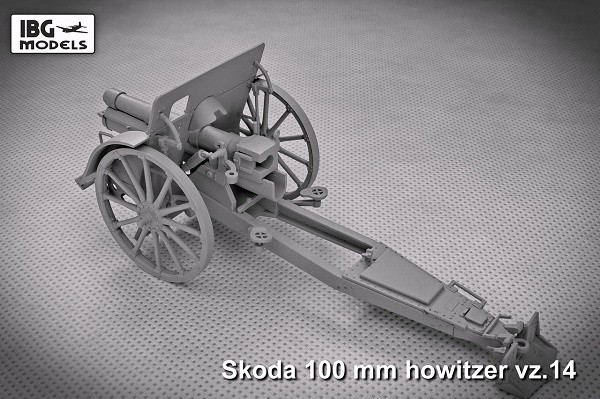 Skoda 100mm vz 14 Howitzer – Image 3