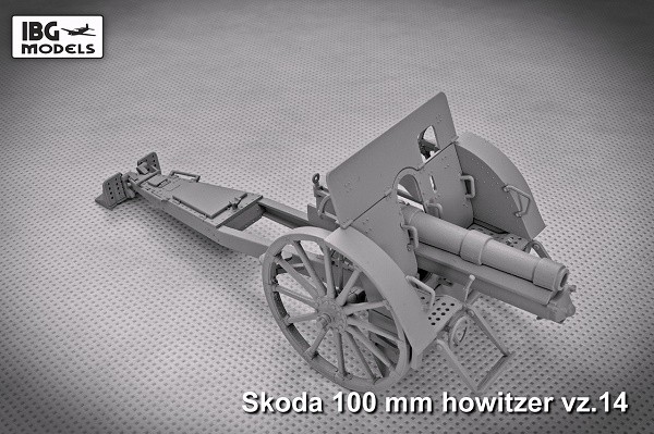 Skoda 100mm vz 14 Howitzer – Image 4