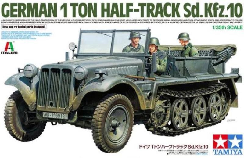 German 1 Ton Half-Track Sd.Kfz.10