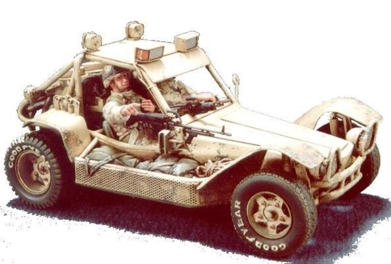 DELTA FORCES DESERT STORM FAV WITH 2 FIGURES – Image 2