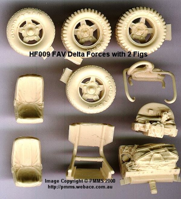 DELTA FORCES DESERT STORM FAV WITH 2 FIGURES – Image 5