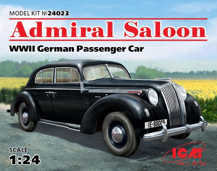 Admiral Saloon WWII German Passenger Car