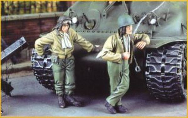 tankistes US en tenue d'hiver