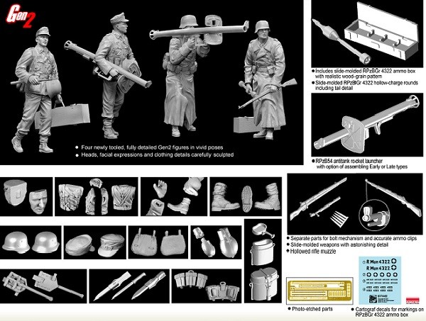 German Antitank Team w/Panzerschreck – Image 2