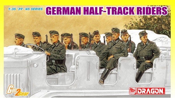 German Half-Track Riders