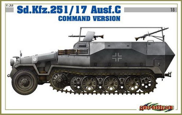 Sd.Kfz.251/17 Ausf.C Command Version
