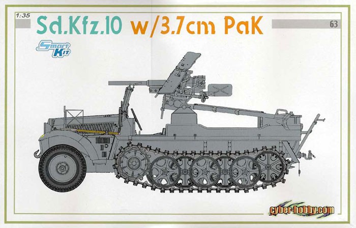 Sd.Kfz.10 w/3.7cm PaK 35/36
