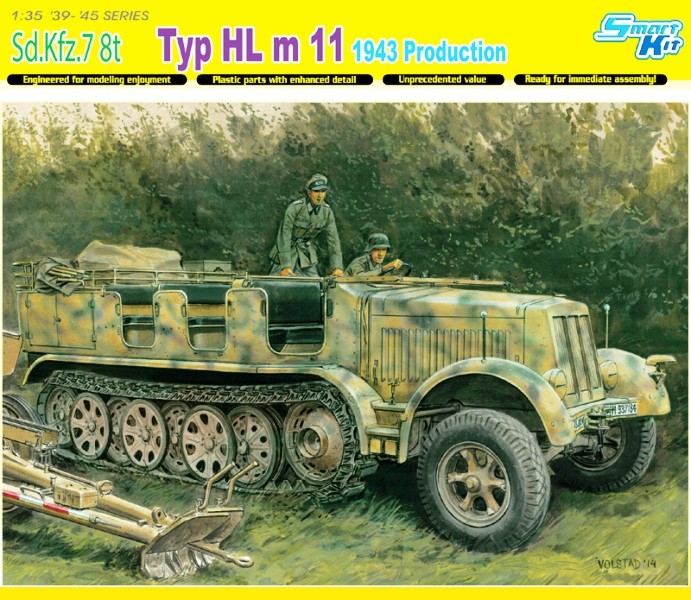 Sd.Kfz.7 8(t) Typ HL m 11 1943 Production