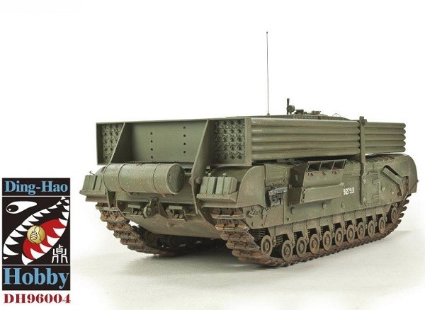British 3inch Gun Churchill w/Snake Launcher – Image 3